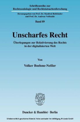 Unscharfes Recht.