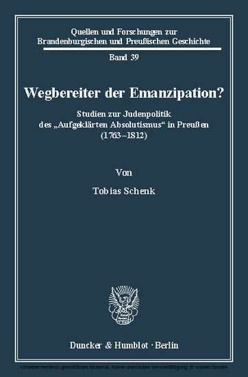 Wegbereiter der Emanzipation? main product photo
