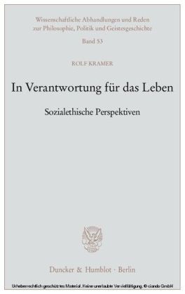 In Verantwortung für das Leben.