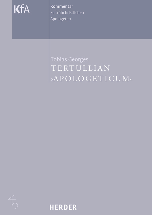 Tertullian 'Apologeticum' main product photo