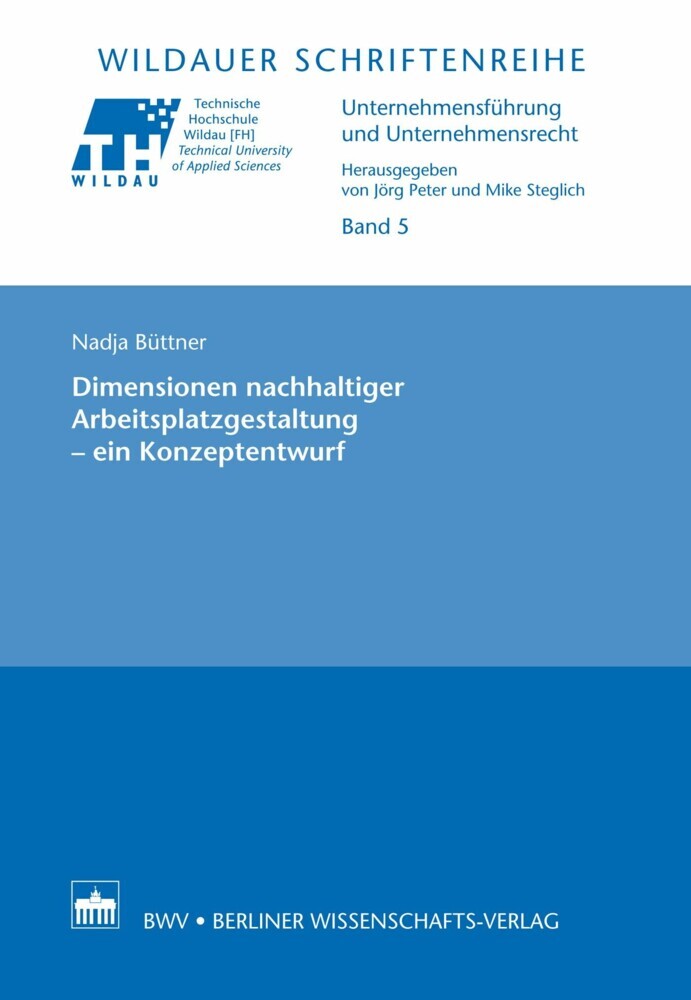 Dimensionen nachhaltiger Arbeitsplatzgestaltung - ein Konzeptentwurf main product photo