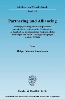 Partnering und Alliancing. main product photo