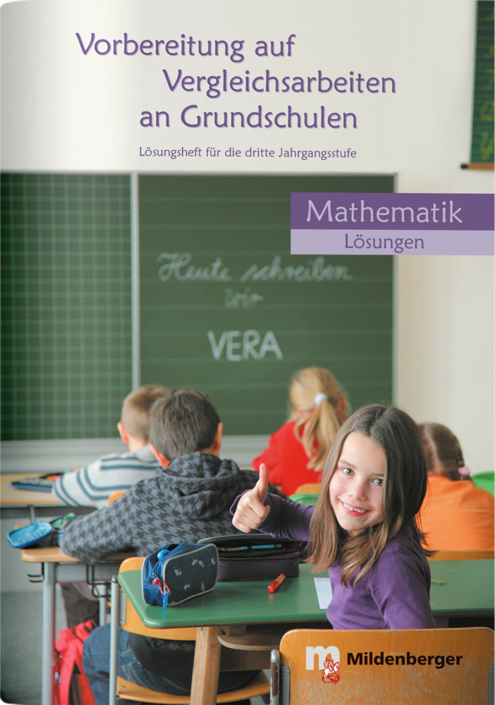 Vorbereitung auf Vergleichsarbeiten an Grundschulen - Mathematik, Lösungen main product photo