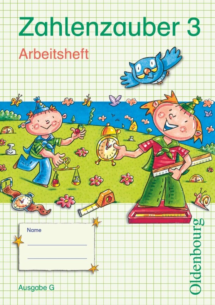 Zahlenzauber - Mathematik für Grundschulen - Ausgabe G für Baden-Württemberg, Hessen, Rheinland-Pfalz und Saarland - 2010 - 3. Schuljahr main product photo