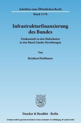 Infrastrukturfinanzierung des Bundes.