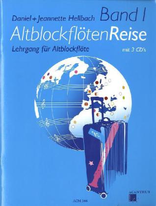AltblockflötenReise, m. 3 Audio-CDs. Bd.1 main product photo