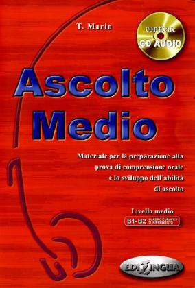 Ascolto Medio, Libro dello studente, m. Audio-CD main product photo