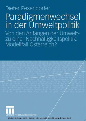 Paradigmenwechsel in der Umweltpolitik