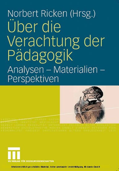 Über die Verachtung der Pädagogik main product photo