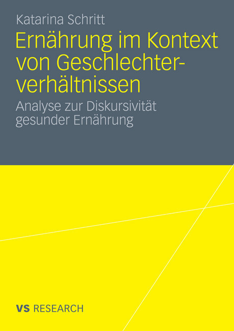 Ernährung im Kontext von Geschlechterverhältnissen main product photo