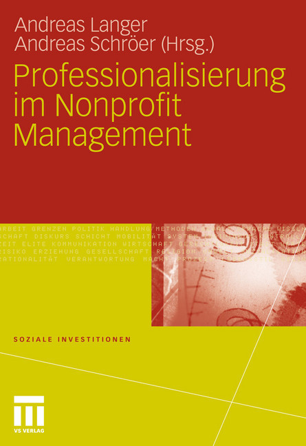 Professionalisierung im Nonprofit Management main product photo