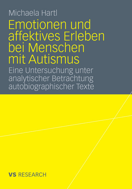 Emotionen und affektives Erleben bei Menschen mit Autismus main product photo