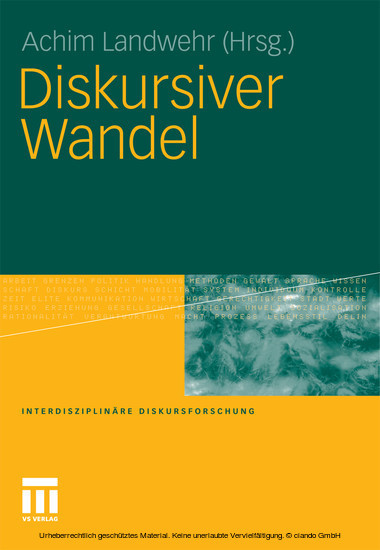 Diskursiver Wandel main product photo