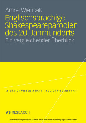 Englischsprachige Shakespeareparodien des 20. Jahrhunderts
