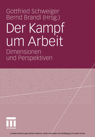 Der Kampf um Arbeit main product photo