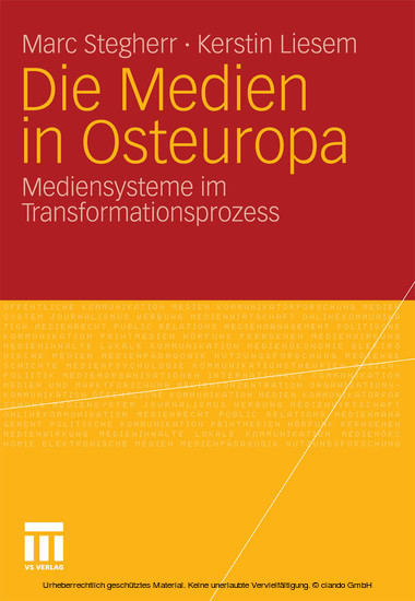 Die Medien in Osteuropa main product photo