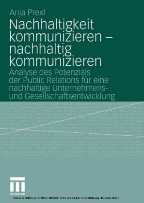 Nachhaltigkeit kommunizieren - nachhaltig kommunizieren
