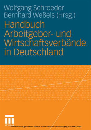 Handbuch Arbeitgeber- und Wirtschaftsverbände in Deutschland