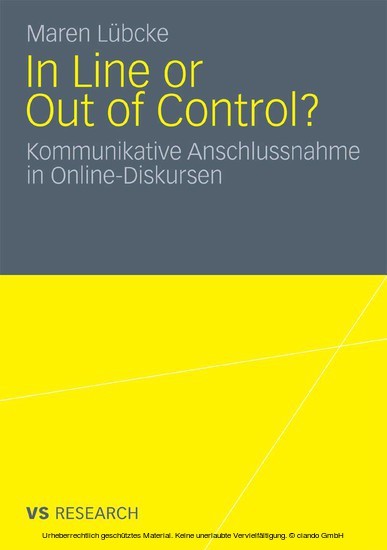 In Line or Out of Control? main product photo