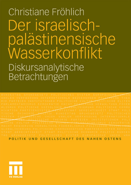 Der israelisch-palästinensische Wasserkonflikt main product photo