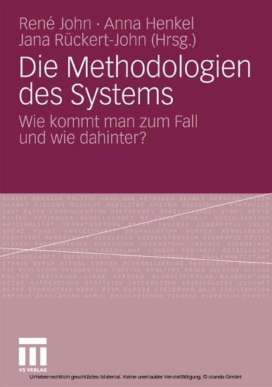 Die Methodologien des Systems main product photo