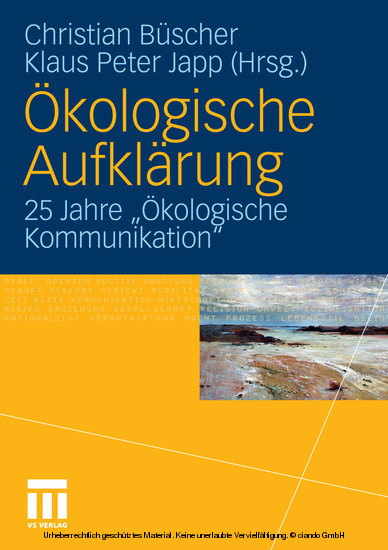 Ökologische Aufklärung main product photo
