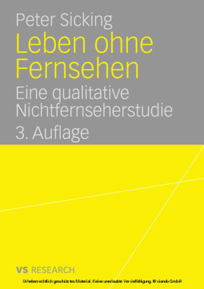 Leben ohne Fernsehen