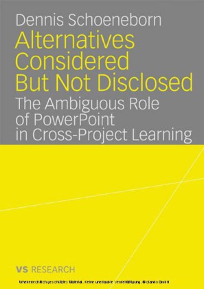 Alternatives Considered But Not Disclosed