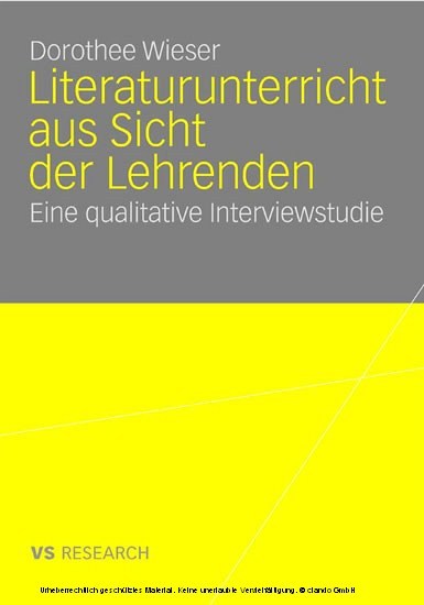 Literaturunterricht aus Sicht der Lehrenden main product photo