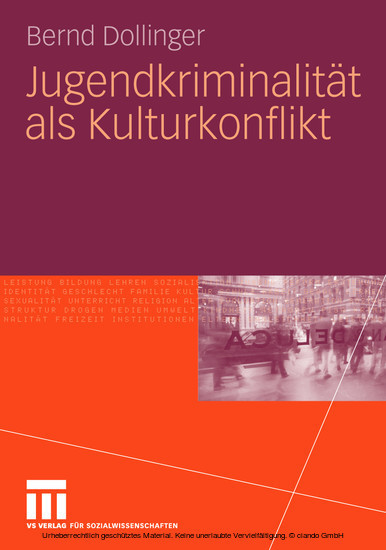 Jugendkriminalität als Kulturkonflikt main product photo