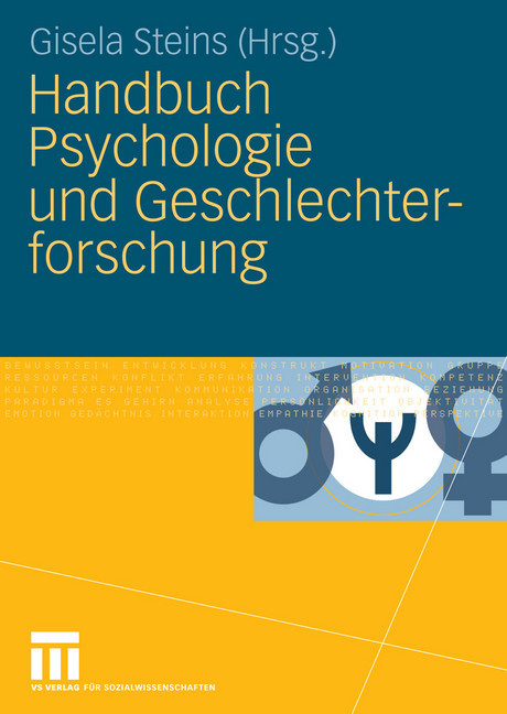Handbuch Psychologie und Geschlechterforschung main product photo
