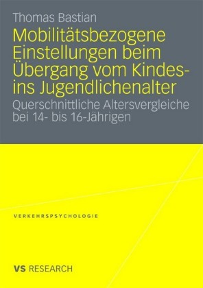 Mobilitätsbezogene Einstellungen beim Übergang vom Kindes- ins Jugendlichenalter