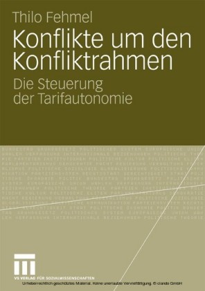 Konflikte um den Konfliktrahmen