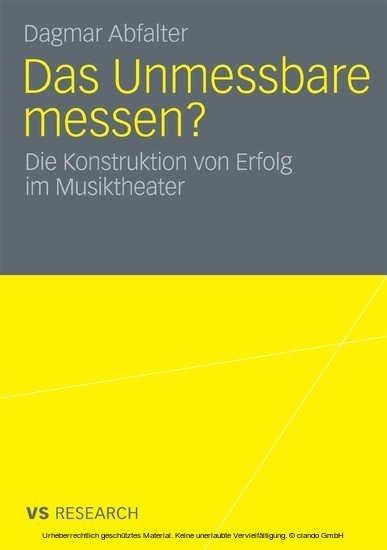 Das Unmessbare messen? main product photo