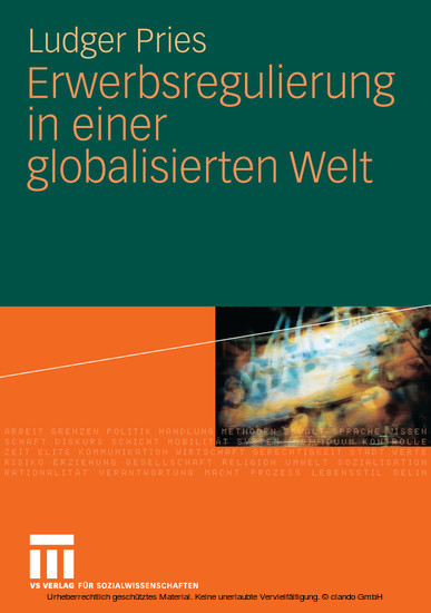 Erwerbsregulierung in einer globalisierten Welt main product photo