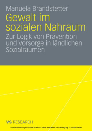 Gewalt im sozialen Nahraum