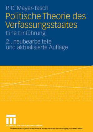 Politische Theorie des Verfassungsstaates