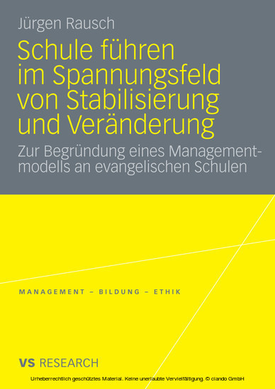 Schule führen im Spannungsfeld von Stabilisierung und Veränderung main product photo
