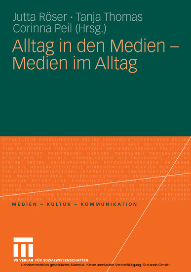 Alltag in den Medien - Medien im Alltag main product photo