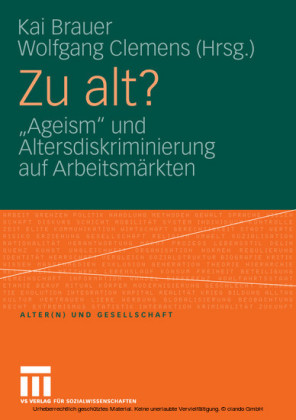 Zu alt?