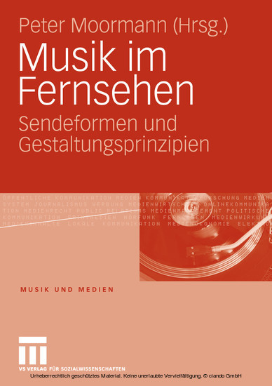 Musik im Fernsehen main product photo