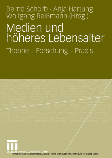 Medien und höheres Lebensalter main product photo