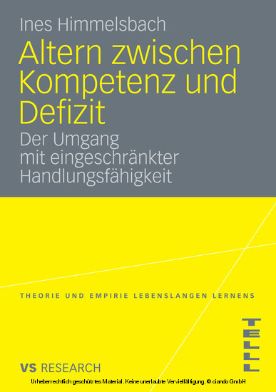 Altern zwischen Kompetenz und Defizit main product photo