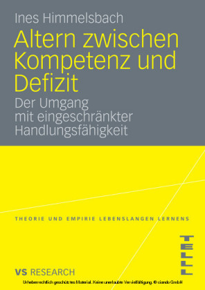 Altern zwischen Kompetenz und Defizit