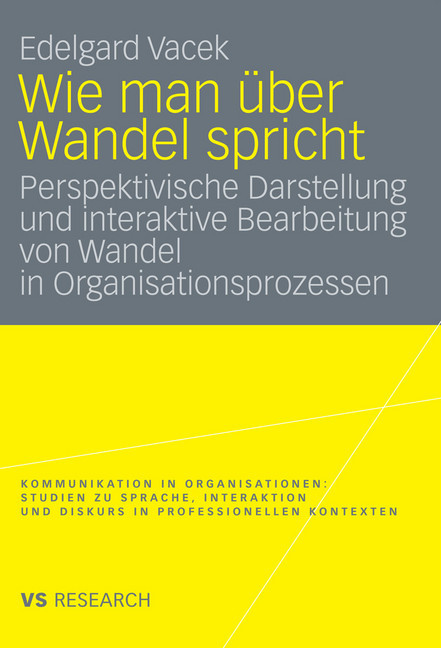 Wie man über Wandel spricht main product photo
