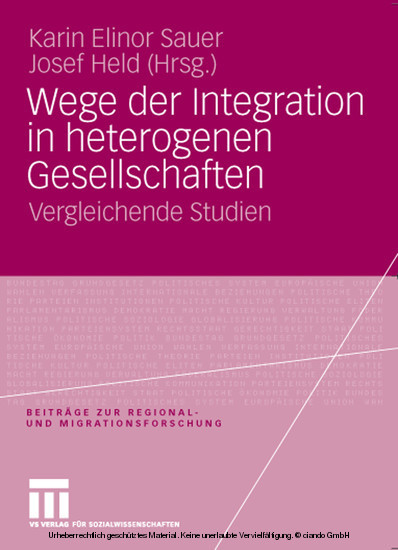 Wege der Integration in heterogenen Gesellschaften main product photo