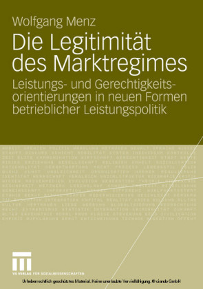 Die Legitimität des Marktregimes