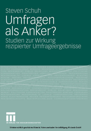 Umfragen als Anker?