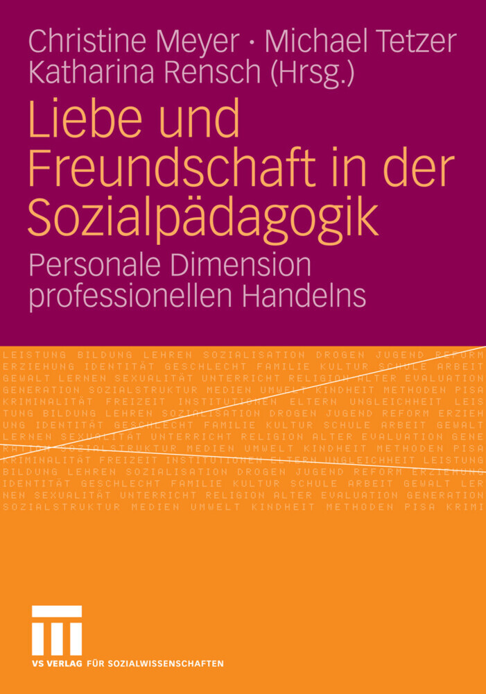 Liebe und Freundschaft in der Sozialpädagogik main product photo