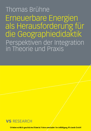 Erneuerbare Energien als Herausforderung für die Geographiedidaktik main product photo